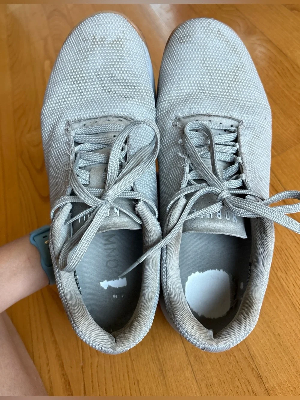 No Bull Outwork Edge Sneakers Gray Dot Shoes STRENGTH TRAINING SHOE Mens Size 11